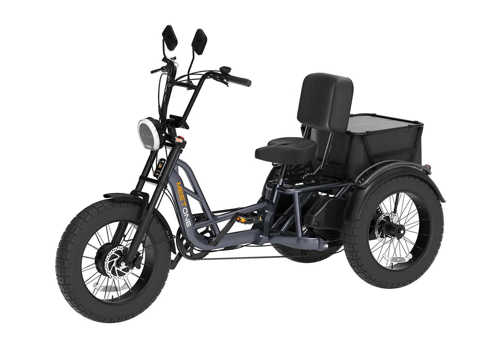 Meet One Tour Dual Motor Dual Battery Electric Trike