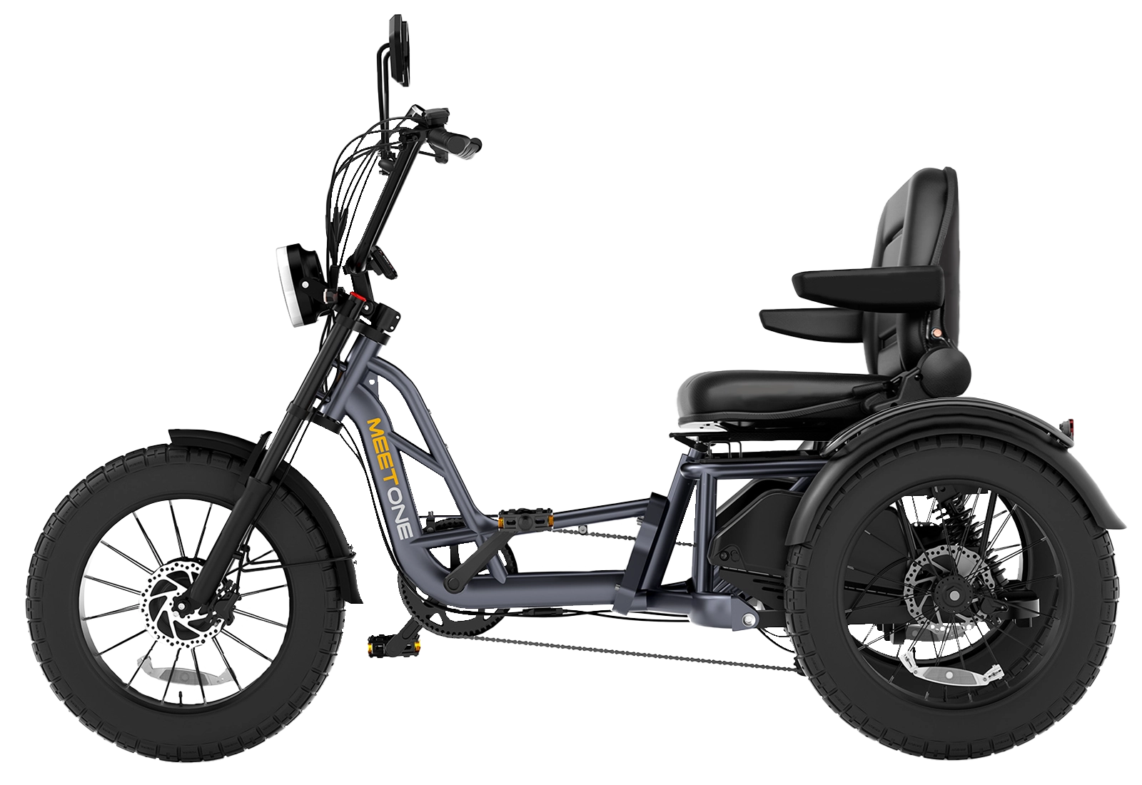 Meet One Tour Dual Motor Dual Battery Electric Trike